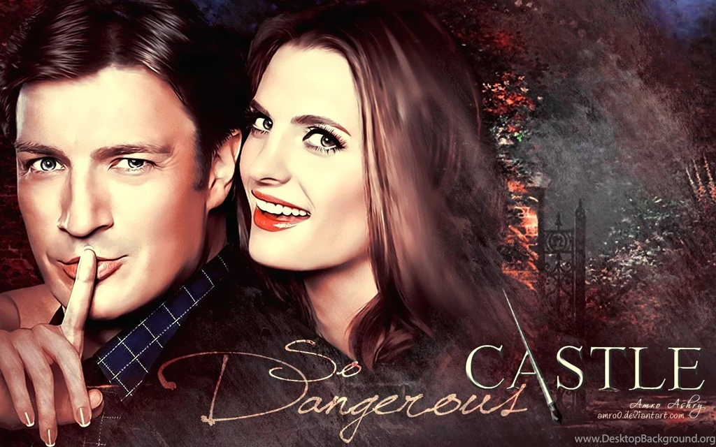 Nathan & Stana As Rick & Kate Nathan Fillion & Stana Katic ...