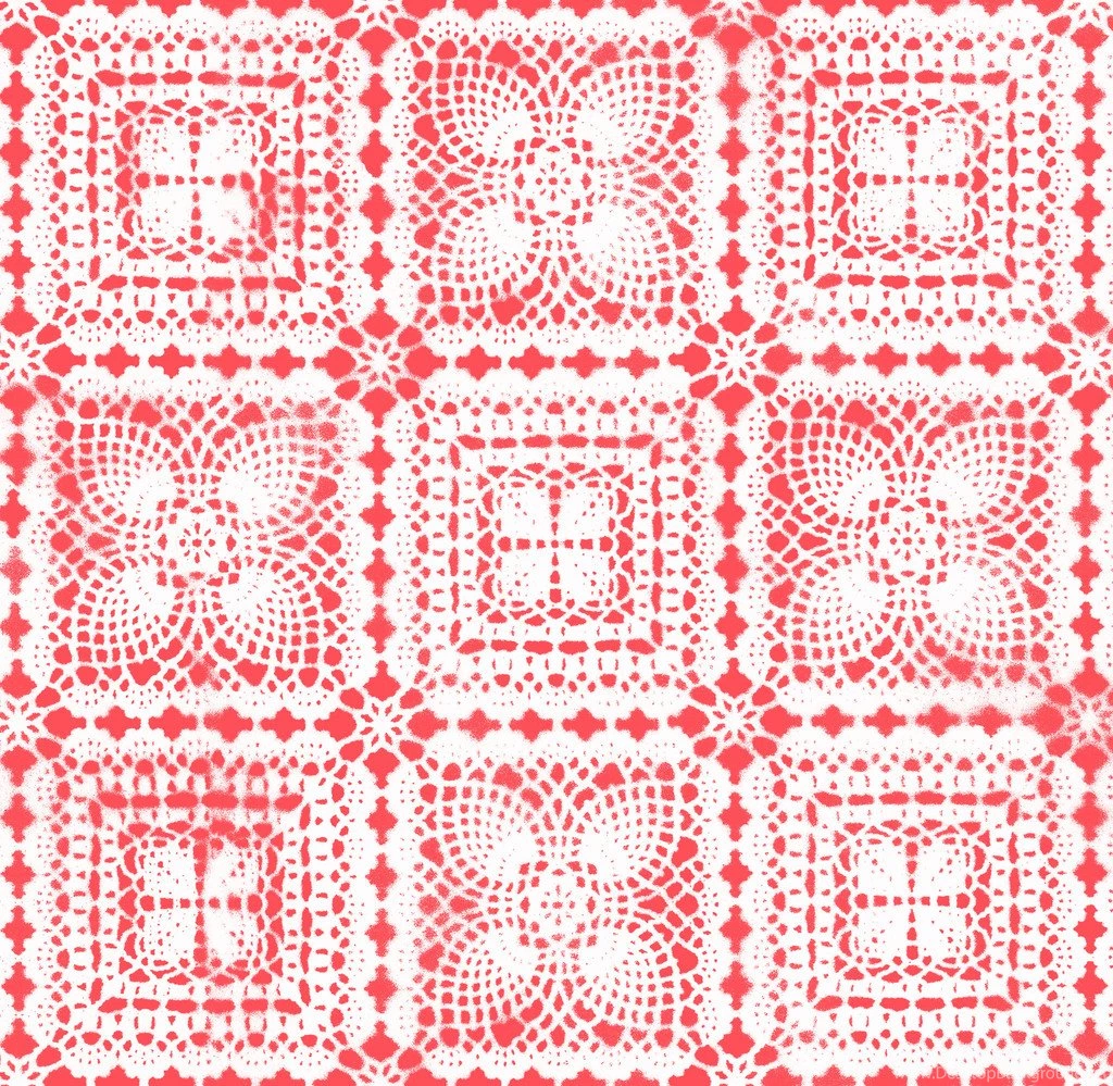 Patchwork Wallpapers Coral – House Of Six