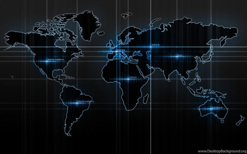 World Map Digital Wallpapers