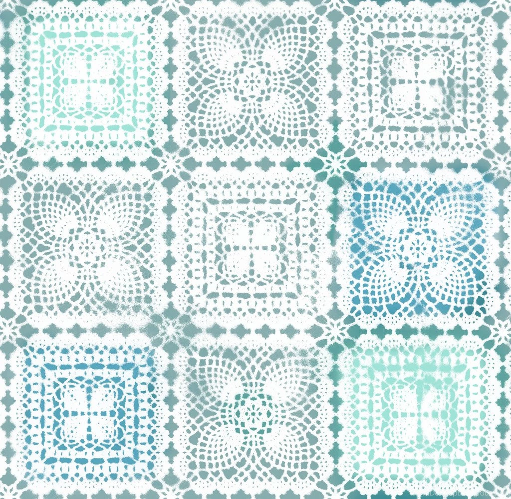Patchwork Wallpapers Sea Foam Green Multi – House Of Six