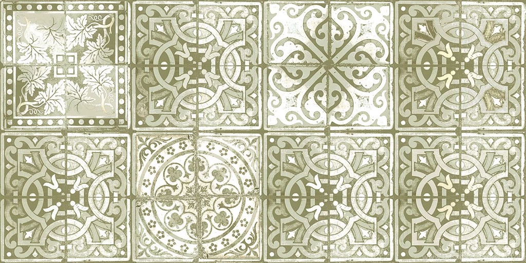 Louise Body Patchwork Tea Wallpapers