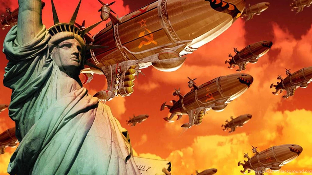 Invasion Blimp Video Game Command Amp Conquer Communist Stalin ...