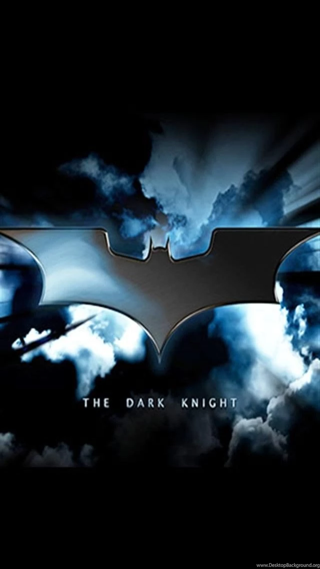 The Dark Knight LOGO iPhone Wallpapers, iPhone 5(s)/4(s)/3G Wallpapers