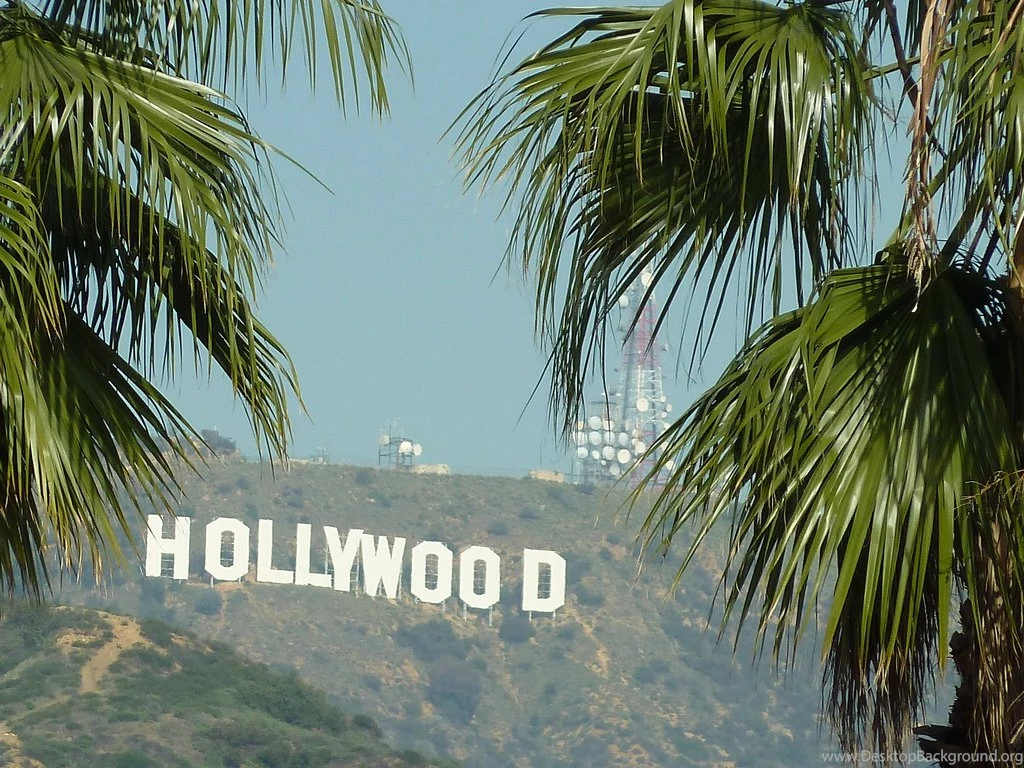 The Hollywood Sign Taken From The Hollywood And Highland Complex ...