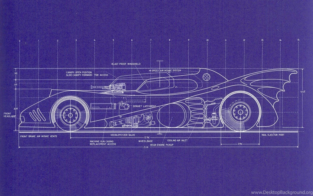 Download The Bat Mobile Blueprint Wallpaper, Bat Mobile Blueprint ...