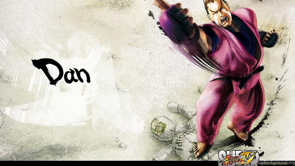 Super Street Fighter 4 Ink Chinese Style Wallpapers