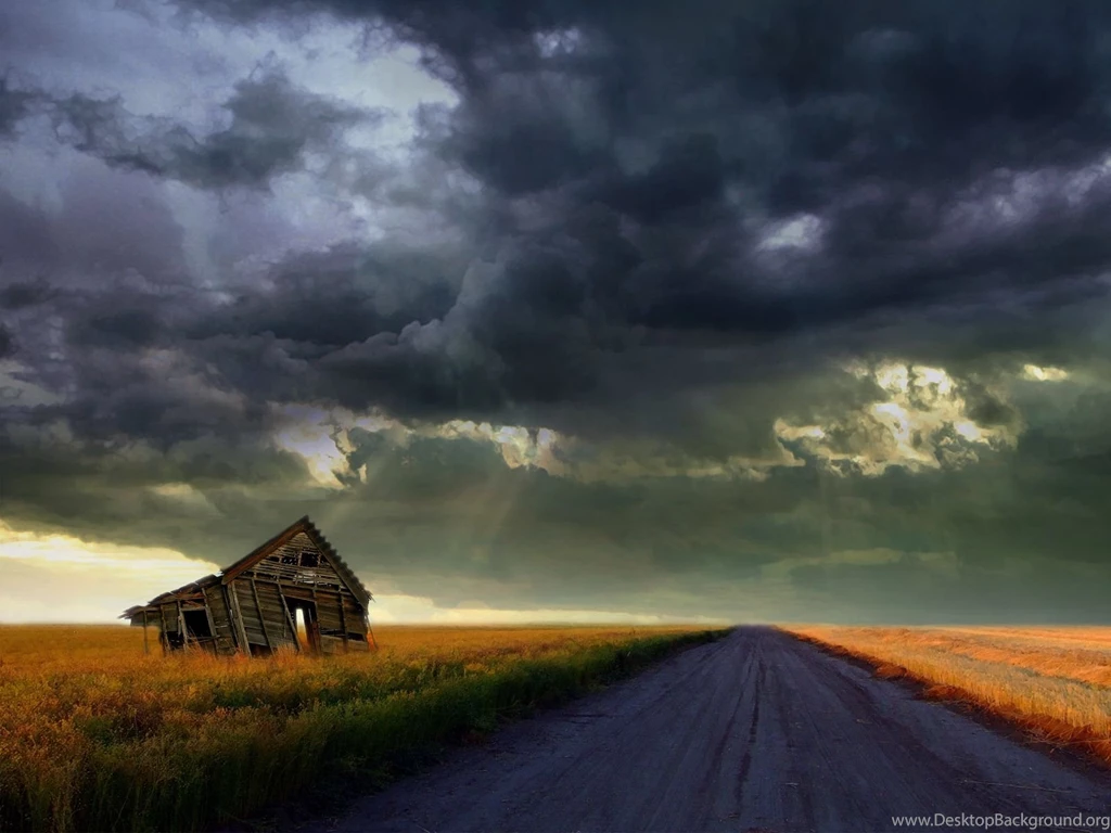 Mysterious Open Road Painting HD Wallpapers