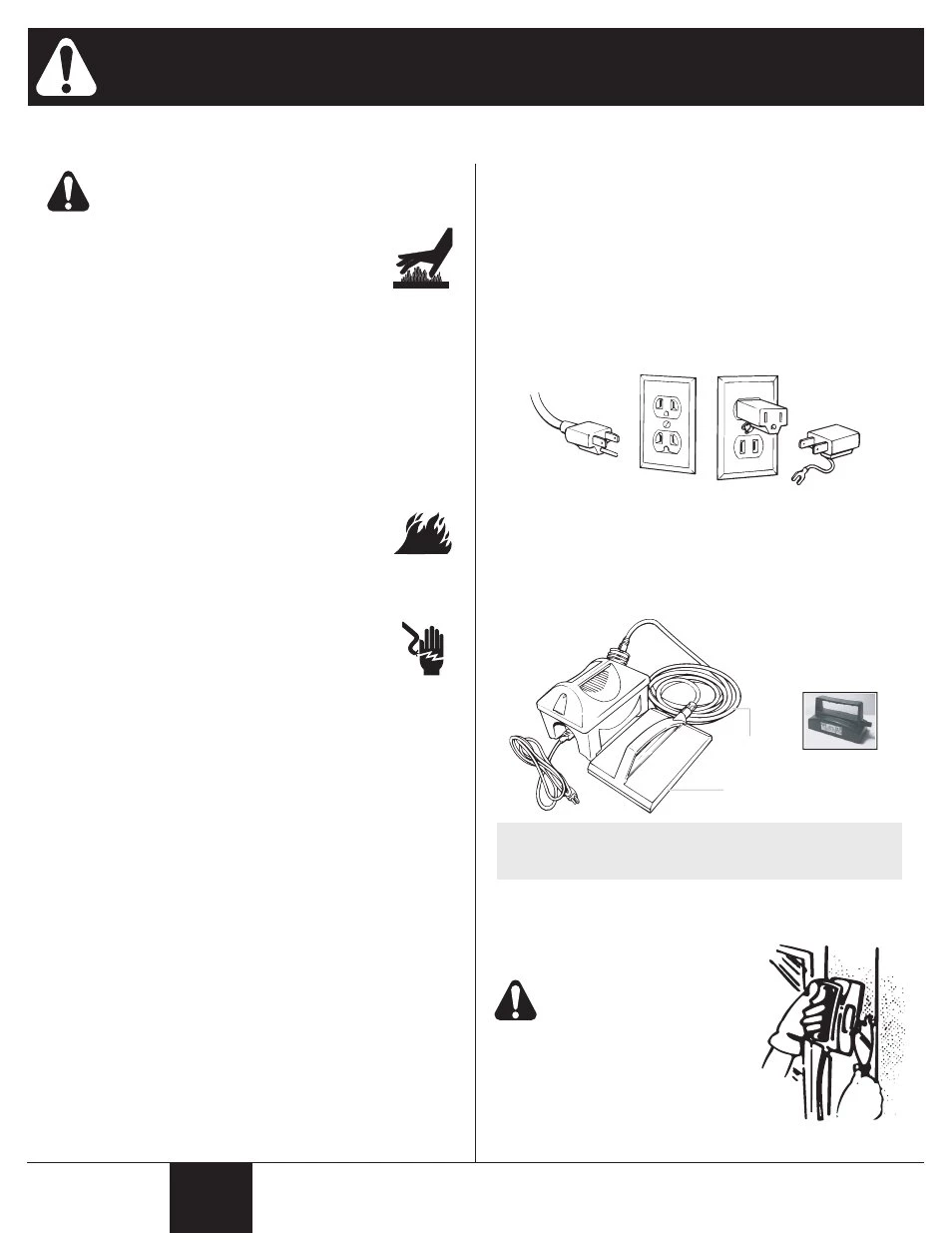 Important Safety Information, Grounding Instructions, Extension ...