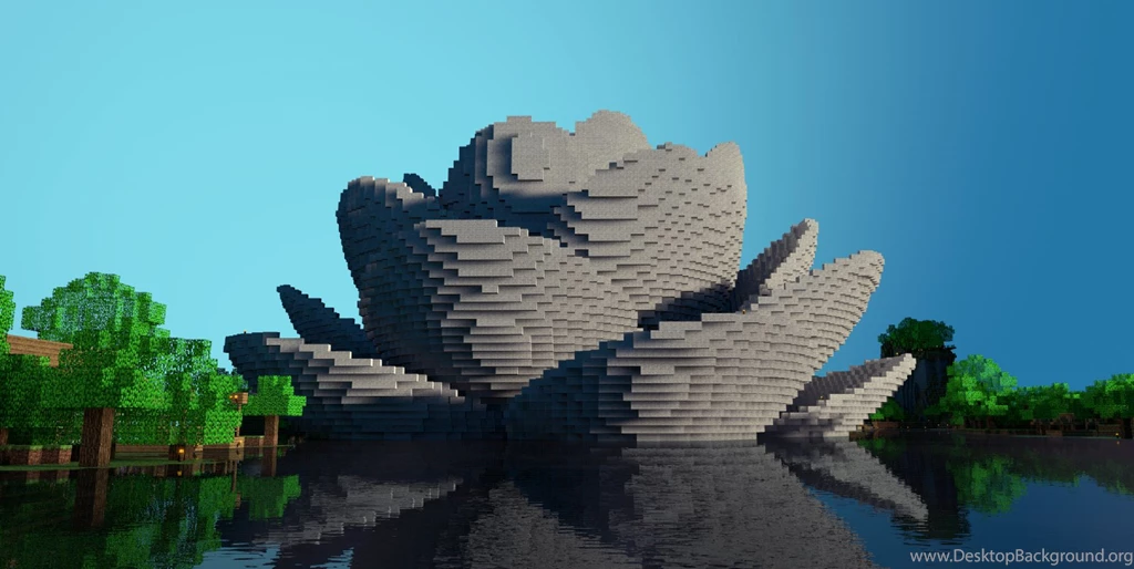 Video Games Minecraft Sydney Opera House Minefield