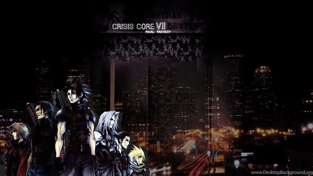 Crisis Core Final Fantasy Anime Manga Hd Wallpapers (