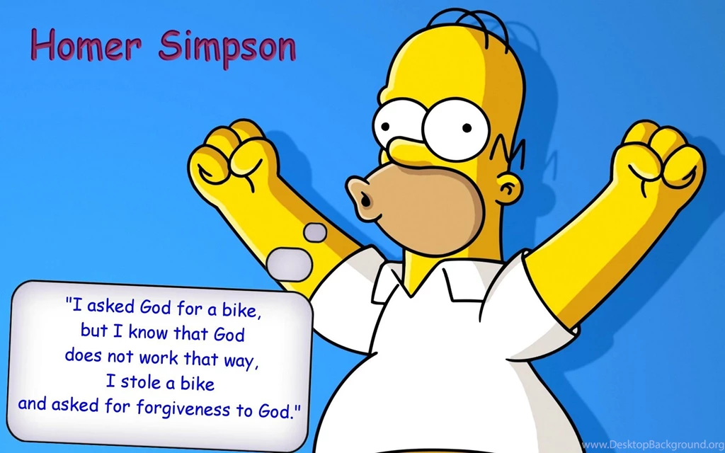 Texts Quotes Homer Simpson Simpsons Best Wallpapers ~ Texts For HD ...