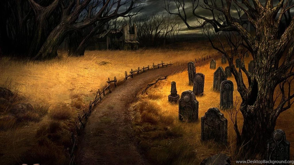 2 Moons Video Games Graves Trees Horror HD Wallpapers Wallpapers ...