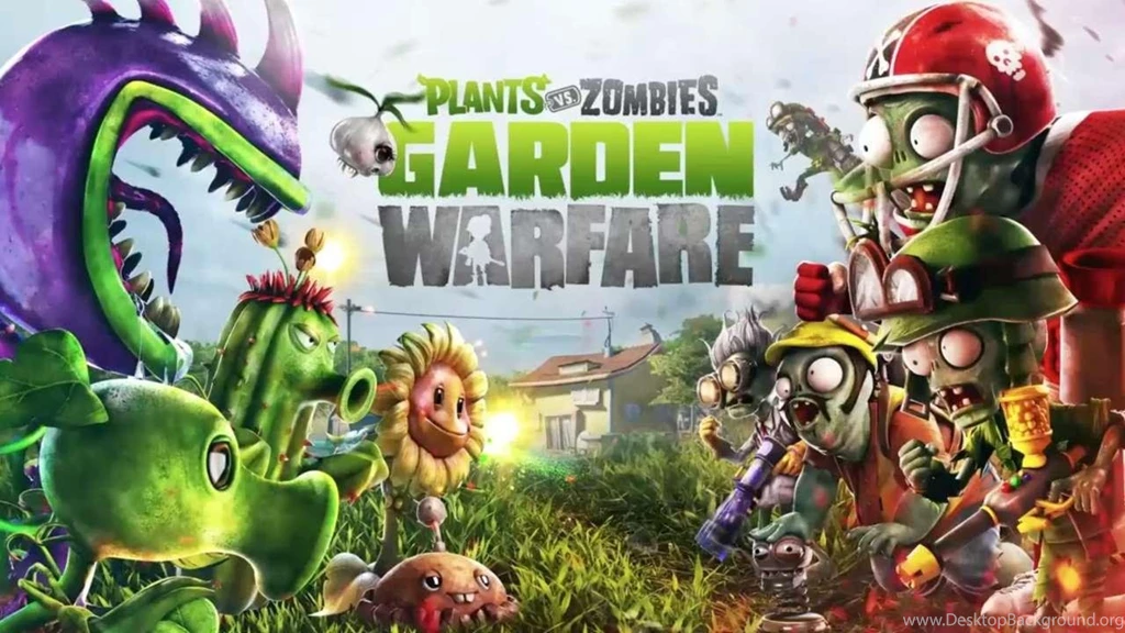 Plants Vs Zombies Garden Warfare Game Wallpapers Desktop Background