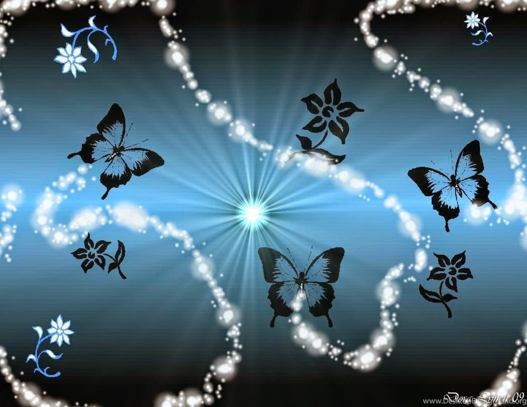3D Butterfly Desktop Backgrounds