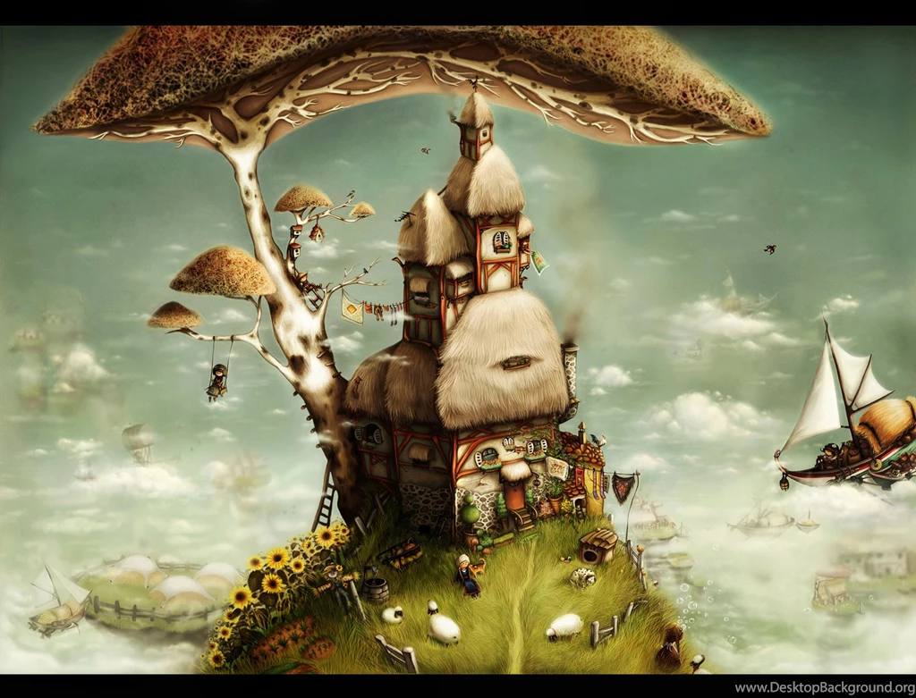 Dreamland   Above Than Clouds   Fantasy, Scenery ...