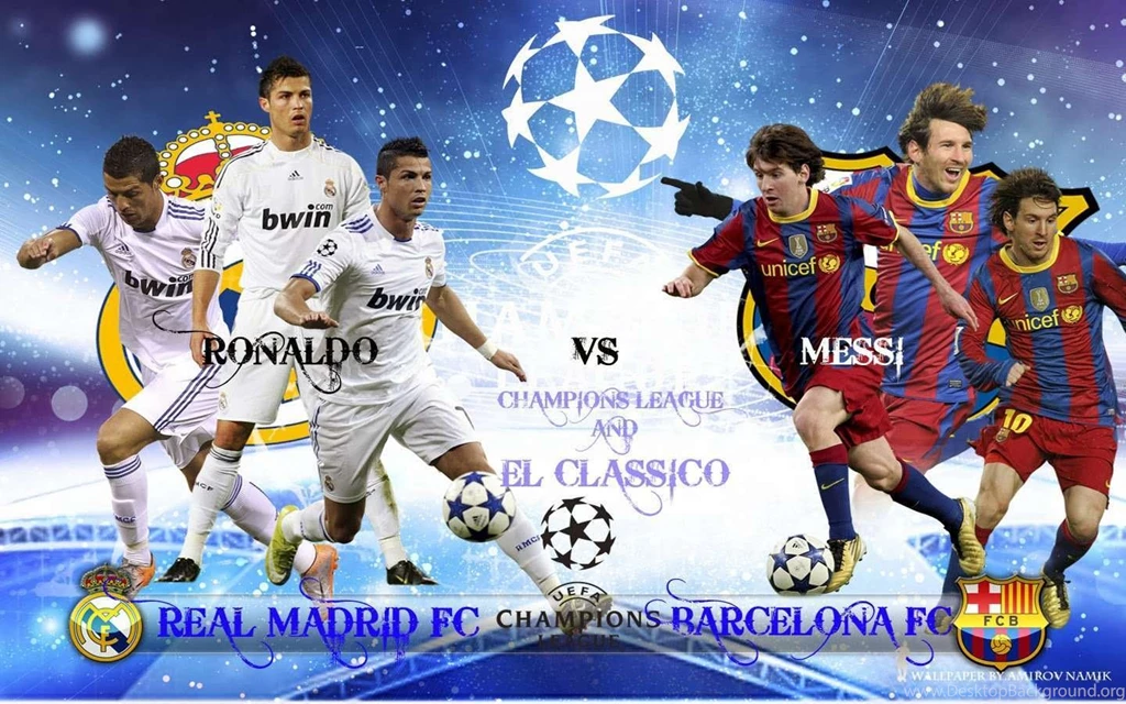 Messi VS Cristiano Ronaldo HD Wallpapers