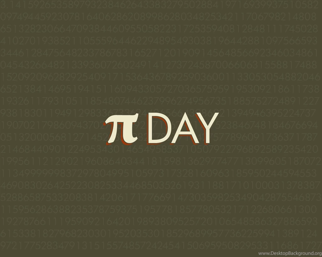 Typography Wallpaper: Pi Day – Matters Of Grey