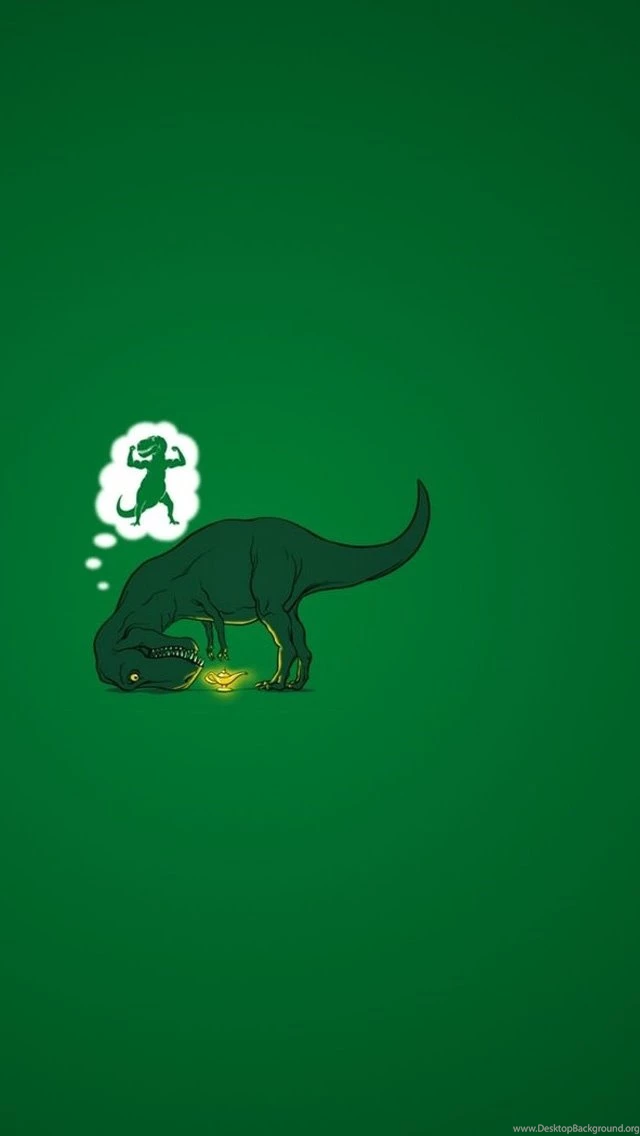 T Rex Genie iPhone 5 Wallpapers / IPod Wallpapers HD   Free Download