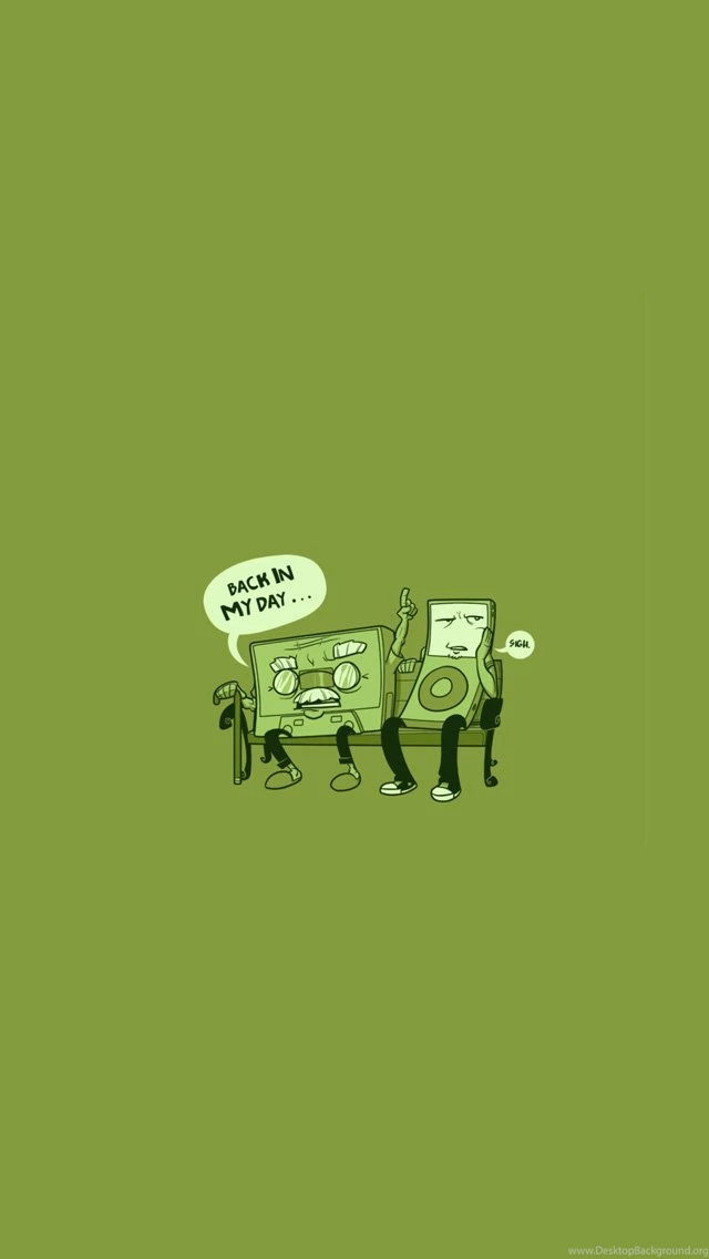 Funny Cartoon Iphone 5 Wallpapers