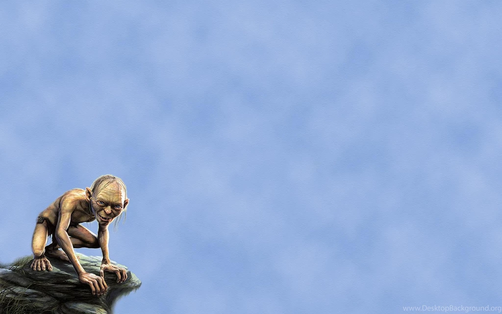 The Lord Of Rings Gollum Minimalism Art