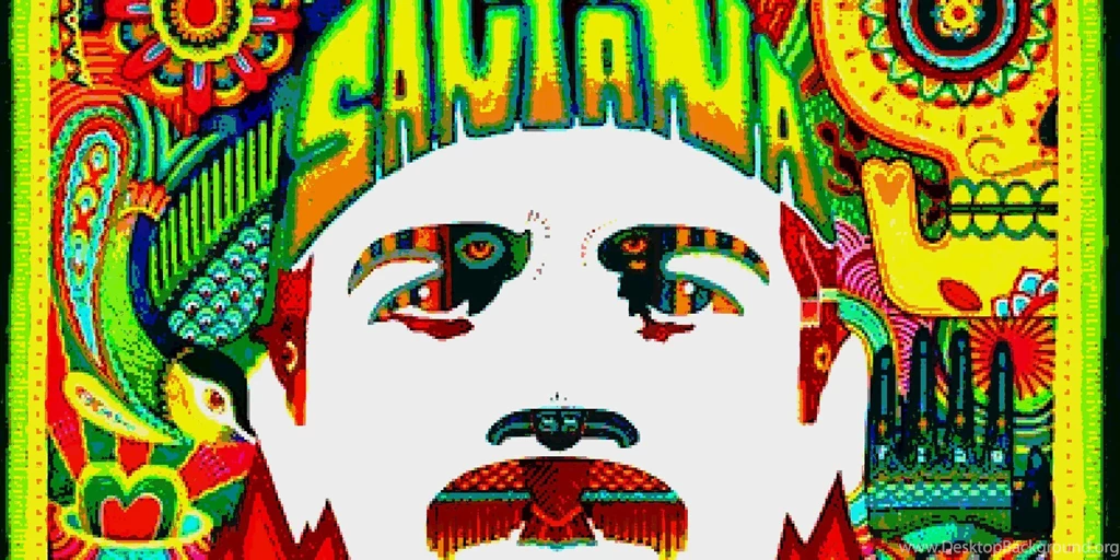 SANTANA Latin Rock Blues Chicano Hard Jazz Pop Poster Psychedelic ...