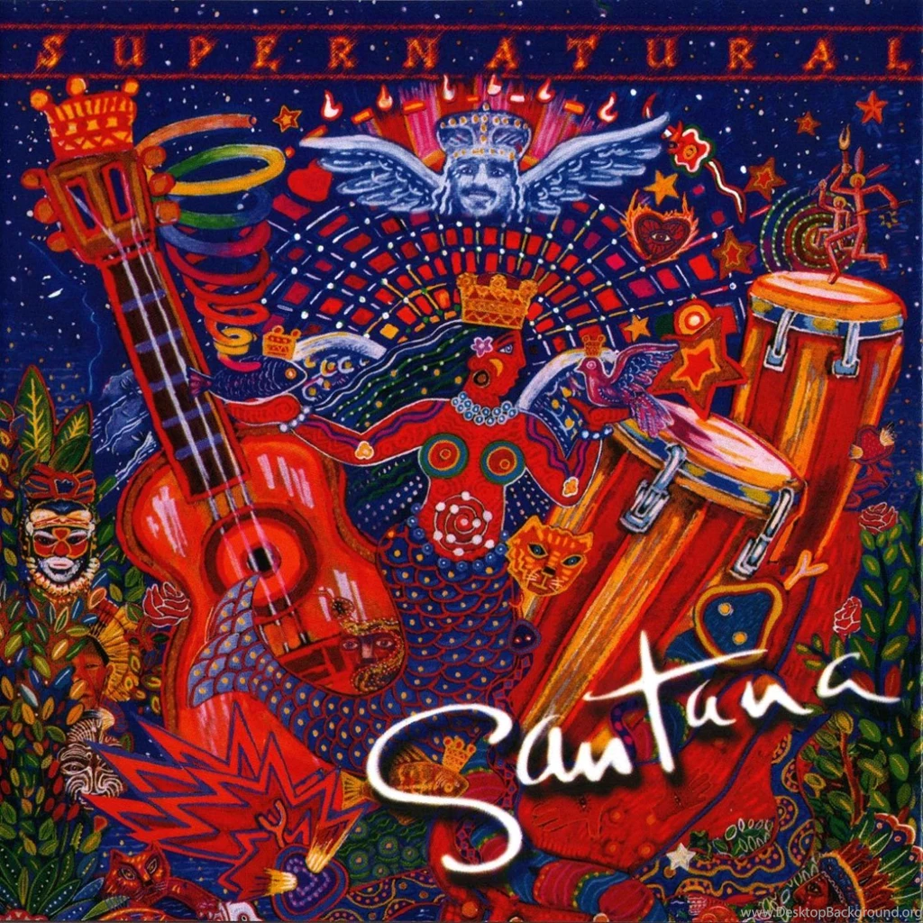 SANTANA Latin Rock Blues Chicano Hard Jazz Pop Poster Guitar ...
