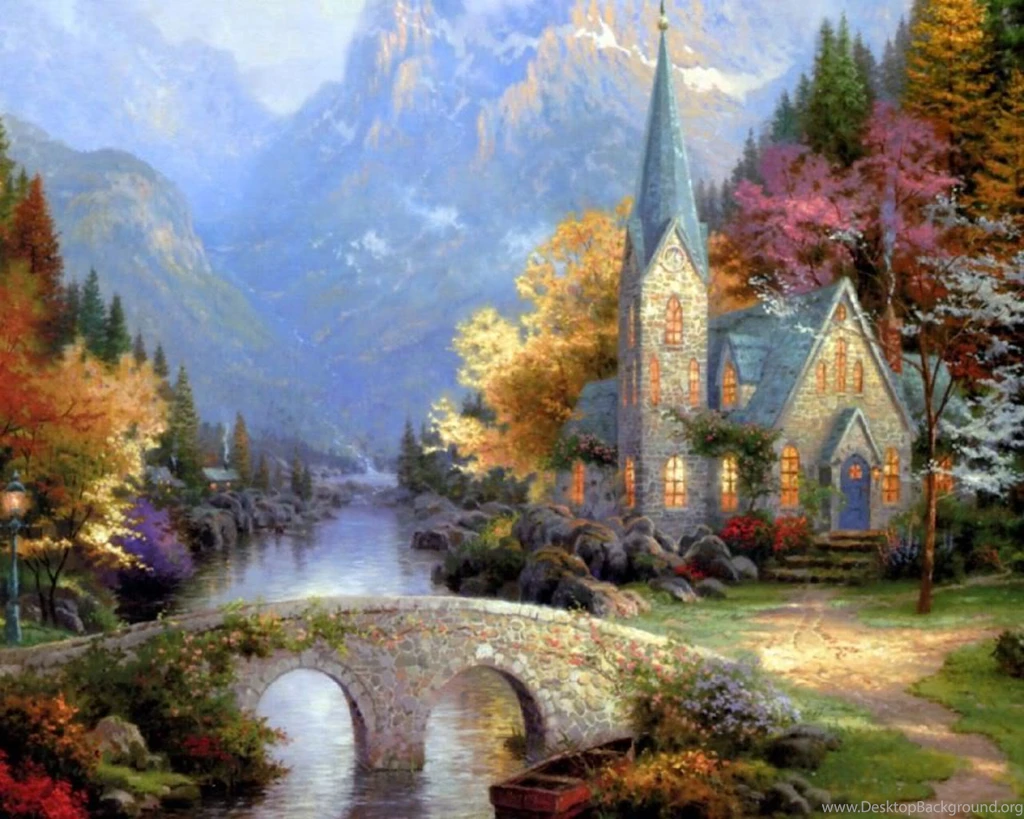 Thomas Kinkade Computer Wallpapers Free