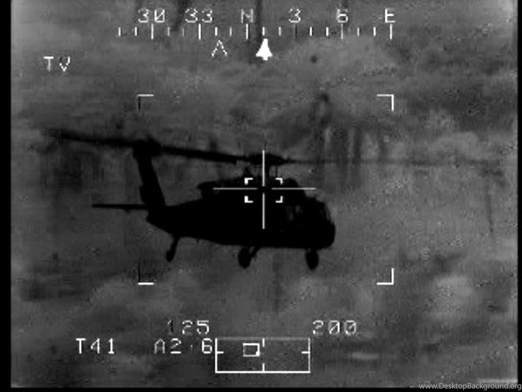 BLACKHAWK IN VIEW AT NIGHT MILITARY WALLPAPER   (
