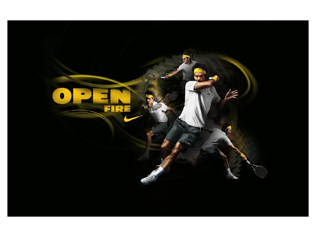Nike Australian Open Environmental Advertisements Graphis
