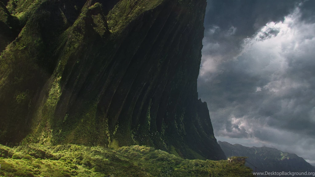 Jurassic Park, Landscape, Matte Paint Wallpapers HD / Desktop And ...