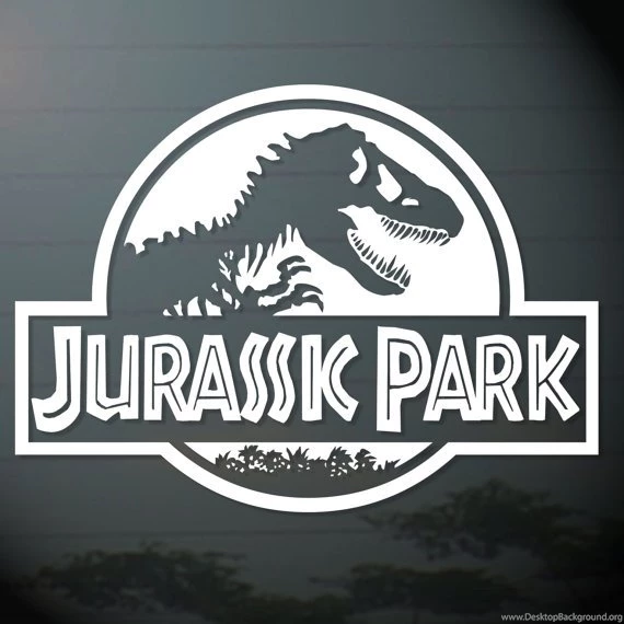 1 Piece Jurassic Park Dinosaur Bone Skull By Thaistickerpatch