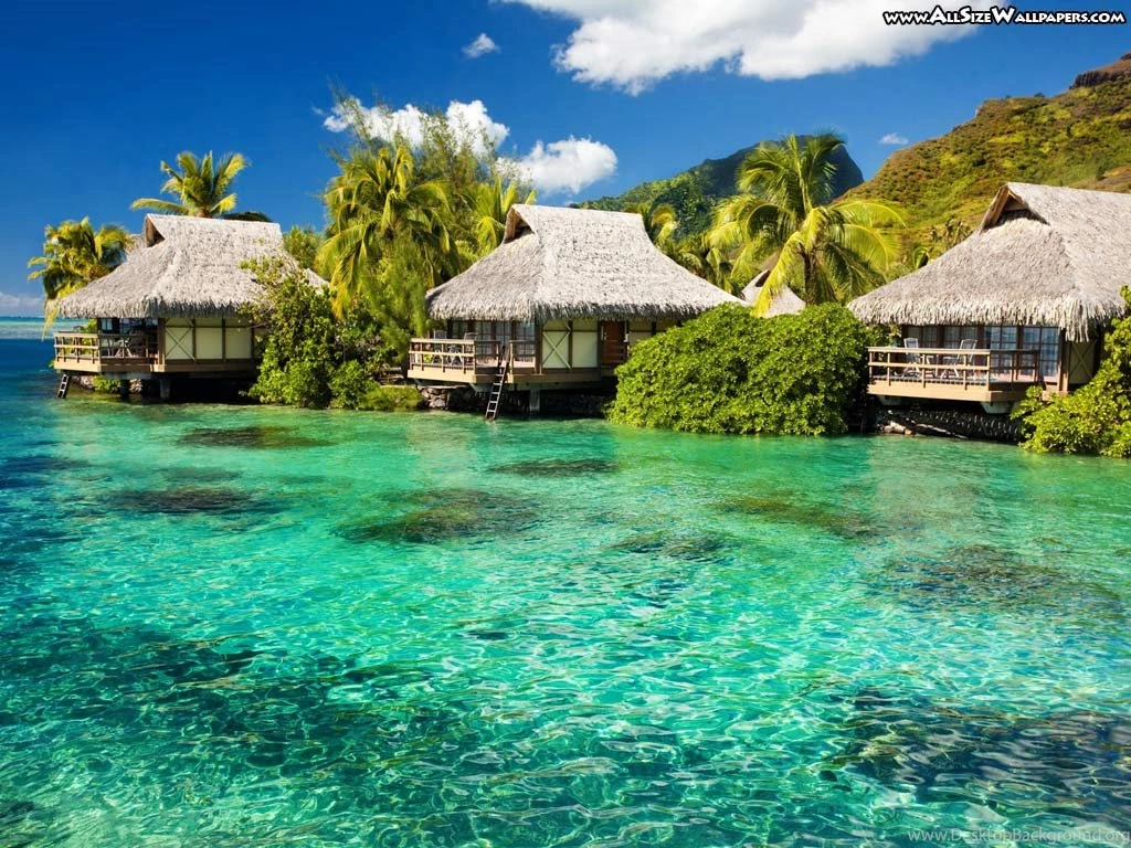Wallpapers Island Paradise 1024x768