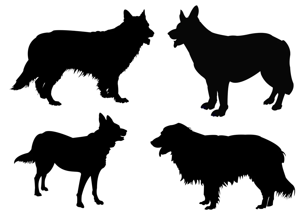 Dog Silhouettes By PaulineMoss On DeviantArt