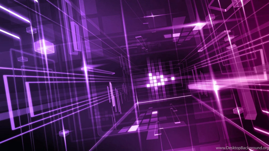 Purple 3D Desktop Backgrounds