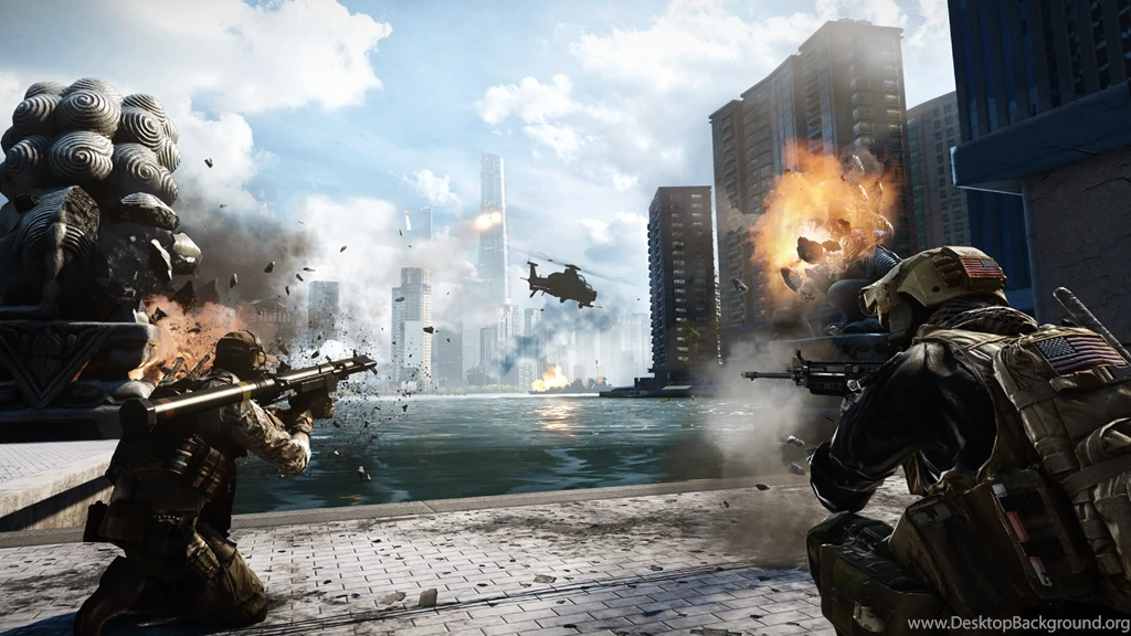 Battlefield 4 PS4 Wallpaper.