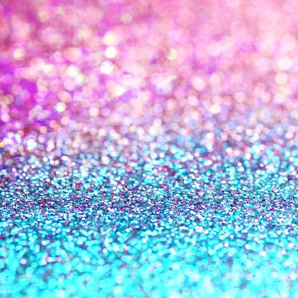 Pastel Sparkle Photograph Of Pink And Turquoise Glitter Art Print ...