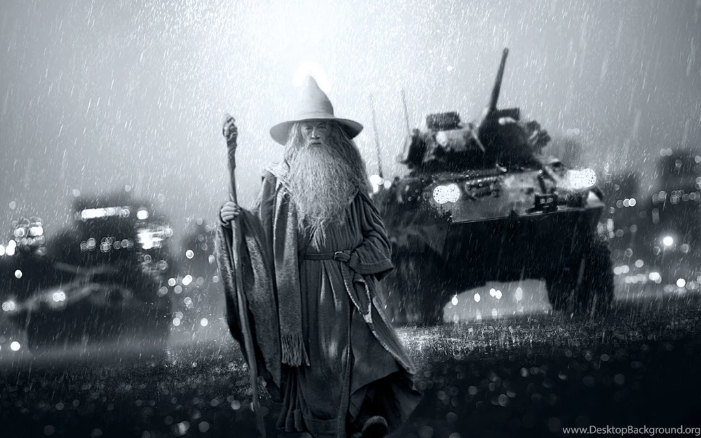 Gandalf, Monochrome, Video Games, Battlefield, Battlefield 4 ...