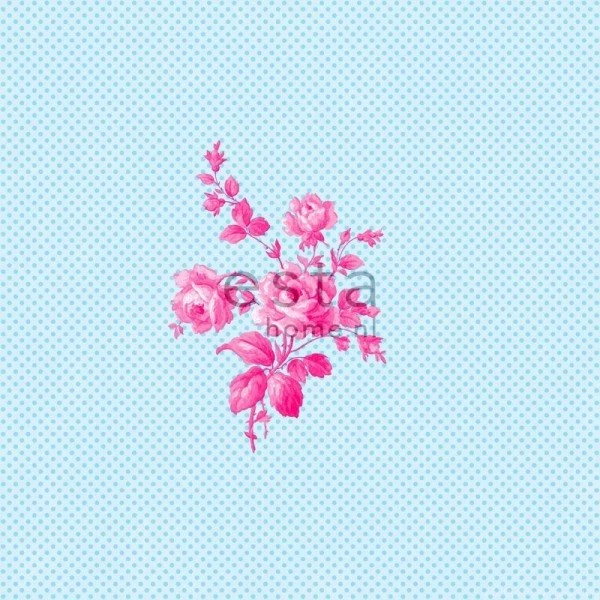 Wallpapers Roses Pink And Turquoise