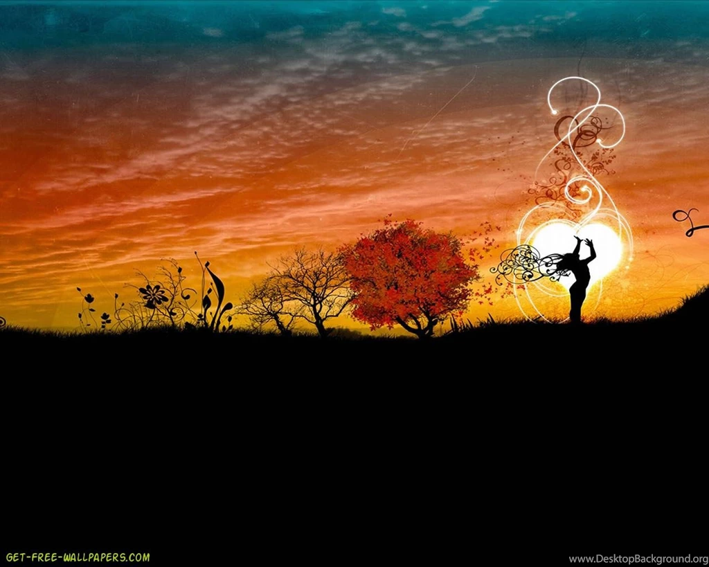 Wallpapers Dark Tribal Black Heart Free Image 1280x1024