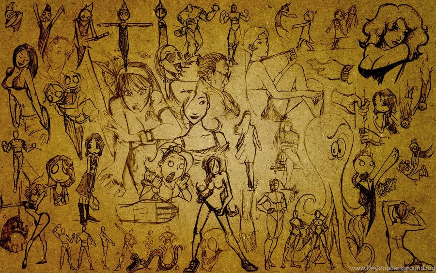 My Sketch Wallpapers By Adnego On DeviantArt