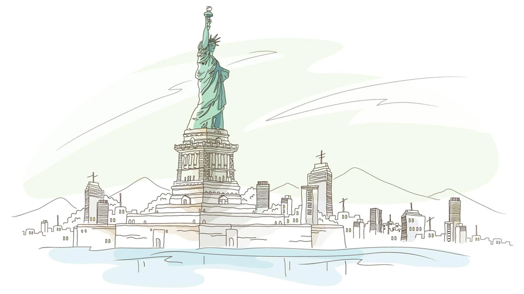 Statue Of Liberty Sketch Wallpapers