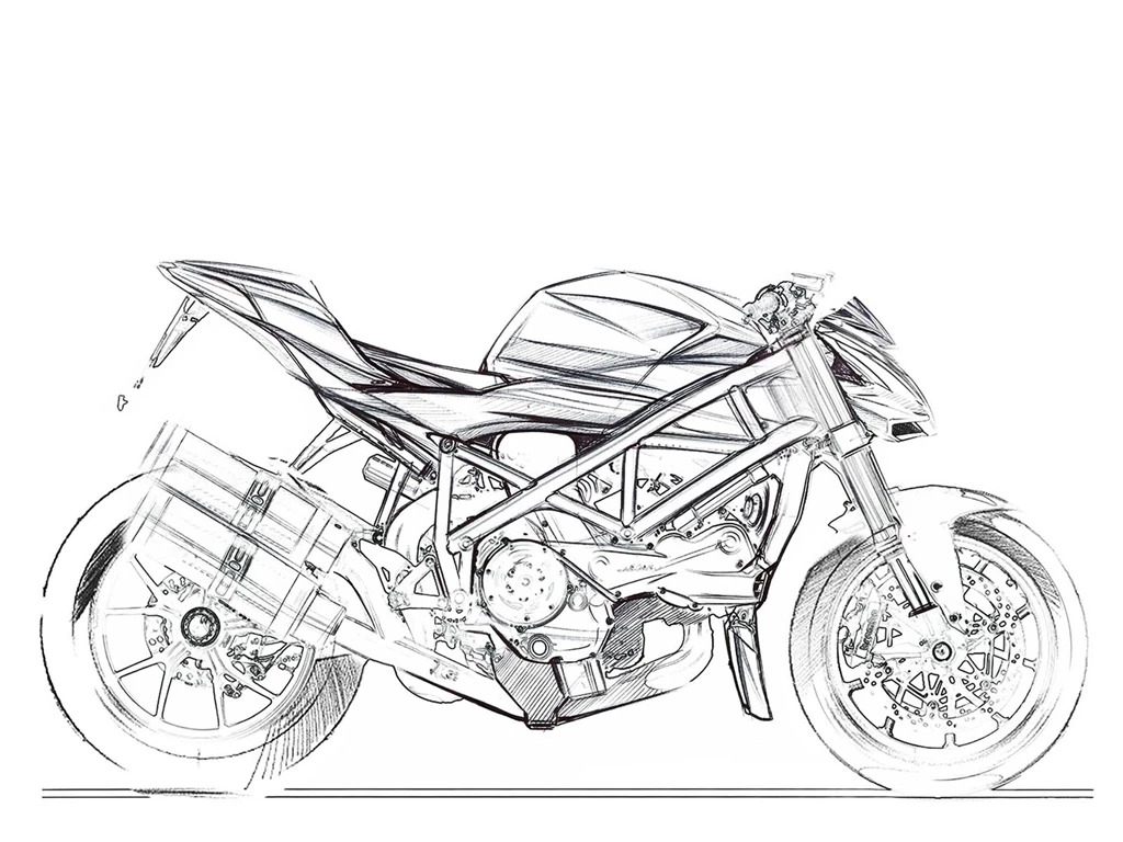 Ducati Streetfigther Sketch Right Google Skins, Ducati ...