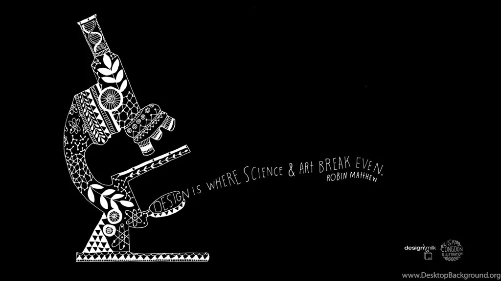 HD Microscope Science Black And White Wallpapers Full Size ...