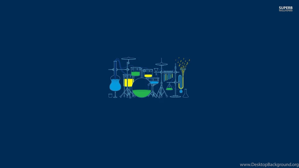 Scientific Music, Science, Instrument, Minimalistic, 1920x1080 HD ...