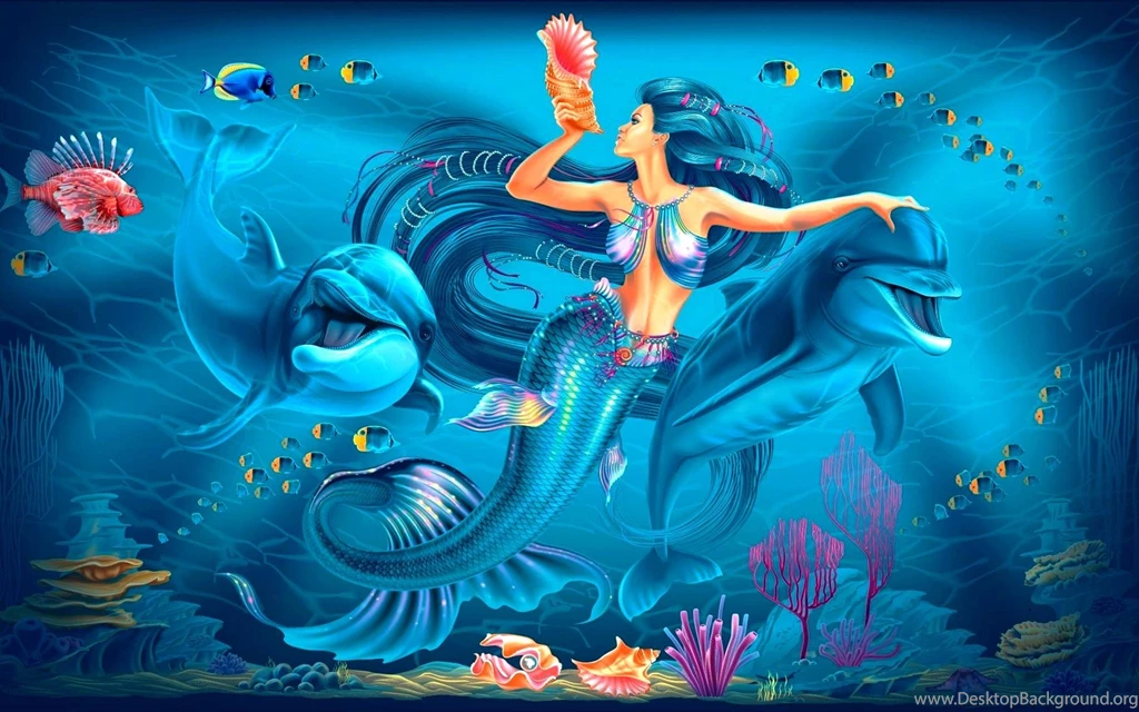 Lovely wallpaper widescreen underwater
