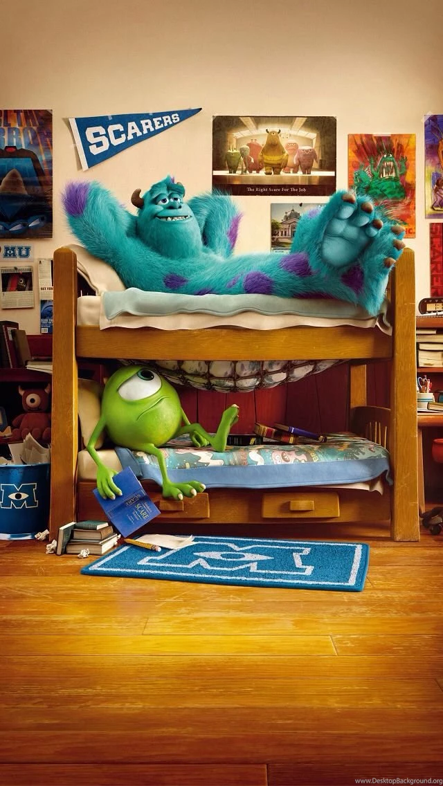 Mike Wazowski Monsters University iPhone 5 Wallpapers