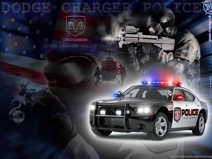 Police Charger Wallpaper, Background, Theme, Desktop