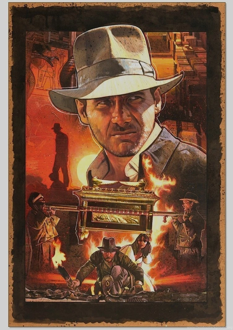 Raiders Of The Lost Ark Lobby Poster Artwork By MarkRaats On ...