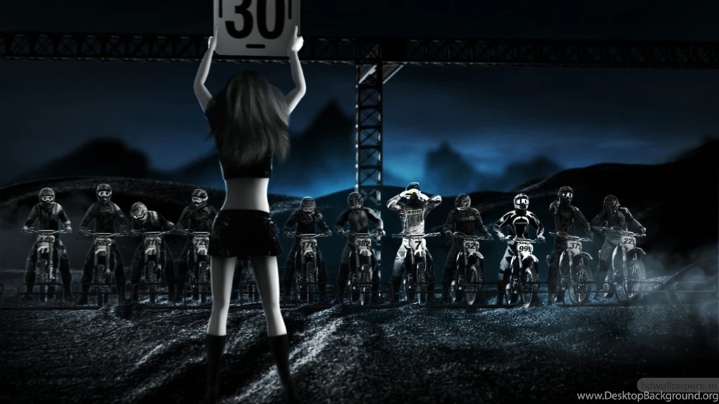 Motocross Race Line Wallpapers