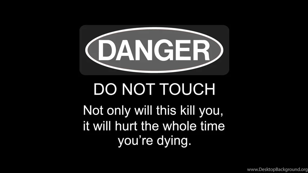 Signs Funny Danger Wallpapers